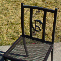 Ornamental Iron Chair - Furniture #16 | Tumbleweed-Mfg | Amarillo, TX
