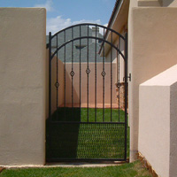 Ornamental Iron Gate #7 | Tumbleweed Mfg | Amarillo, TX
