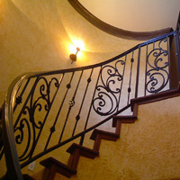 Ornamental Iron Handrail #11 | Tumbleweed-Mfg | Amarillo, TX