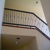 Ornamental Iron Handrail #4 | Tumbleweed-Mfg | Amarillo, TX
