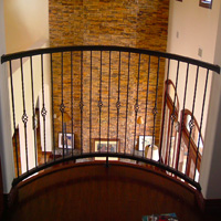 Ornamental Iron Handrail #6 | Tumbleweed-Mfg | Amarillo, TX