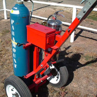 Tow-Torch #9 | Tow-able Acetylene Torch Cart | Tumbleweed-Mfg