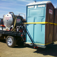 Trailer Free Hauler for Porta Potties | Tumbleweed-Mfg | The Toilet Toter #3